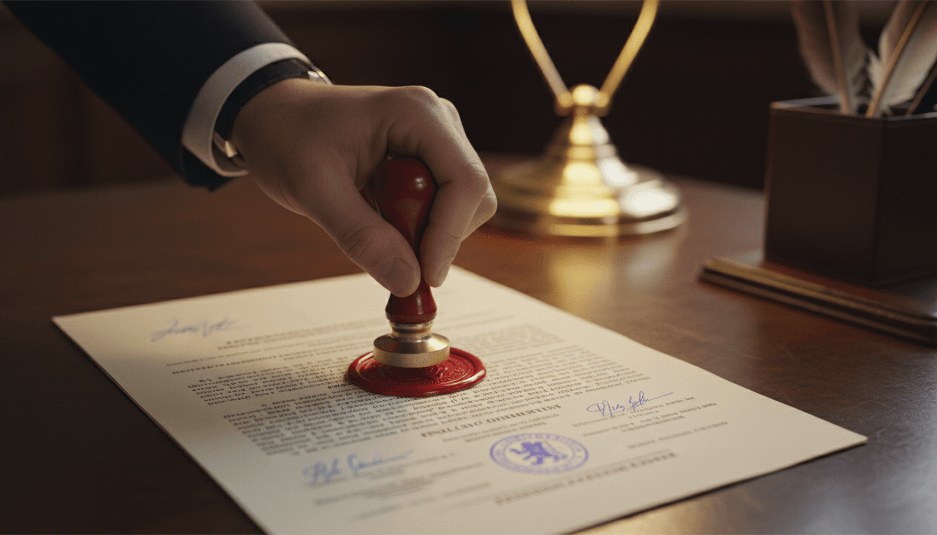 Remediation filing and legal documentation